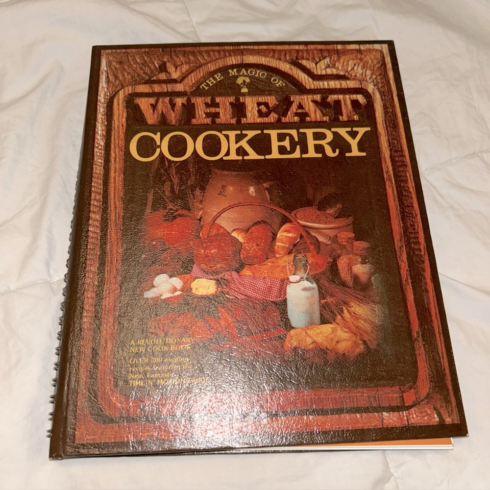 📚BOOK SALE 5 for $20📚 The Magic Of Wheat Cookery Cookbook Vintage 1980 Hardcover